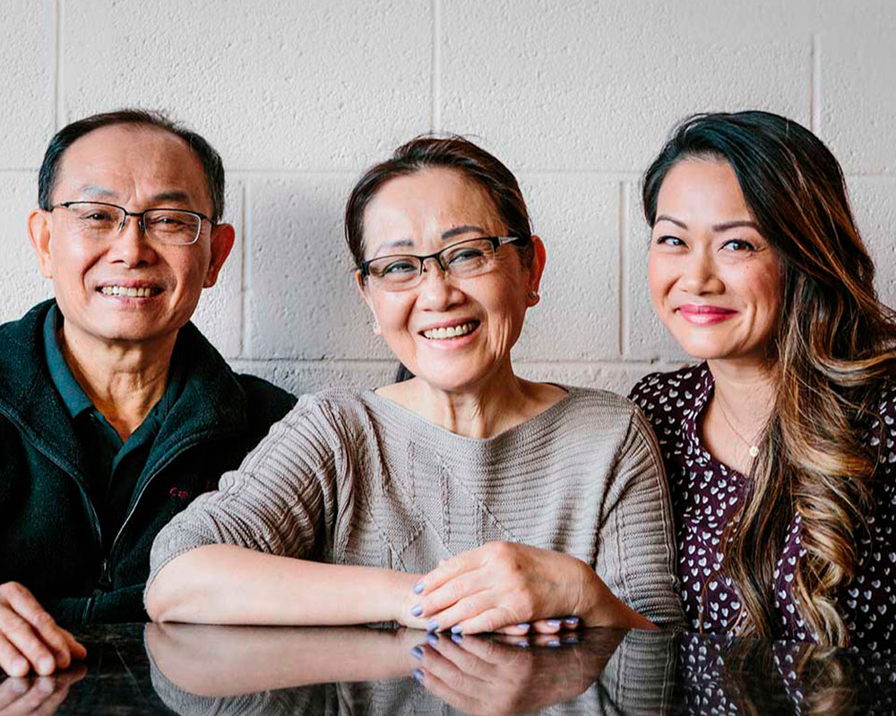 Vinh, Mai & Lisa, owners of the Vietnamese restaurant Tan Tan Cafe and Delicatessen